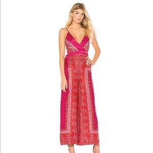 Free People Cabbage Rose Jumpsuit - Size 6